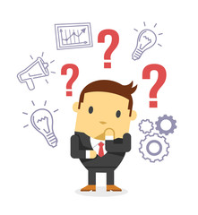 Vector flat business illustration