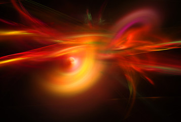 Abstract fractal background