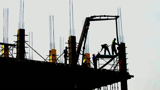CONSTRUCTION WORKER SILHOUETTE