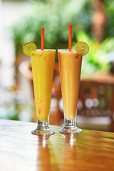 Two delicious fresh juices