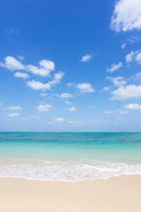 Fototapeta na wymiar 沖縄のビーチ・恩納村のビーチ