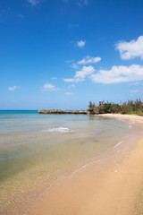 沖縄のビーチ・美留の浜