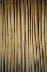 Close up of Bamboo wall for background