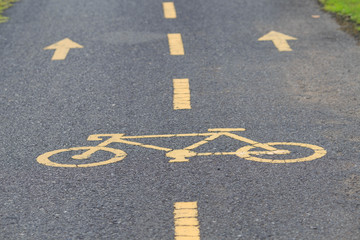 Bicycle sign, Bicycle Lane