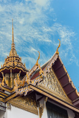 Fototapeta premium The roof of Royal palace,Bangkok Thailand.