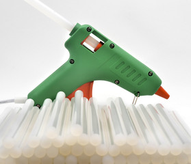 Pistola de slicona térmica