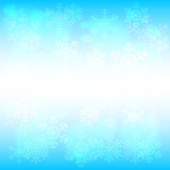 snowflakes and bokeh