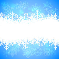 snowflakes and bokeh