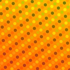 Retro Background with Polka Dots - Abstract Geometric Pattern