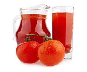 tomato juice and tomatoes