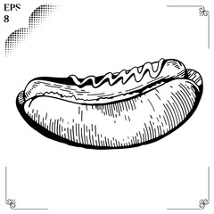 Hot dog. Fast food 2