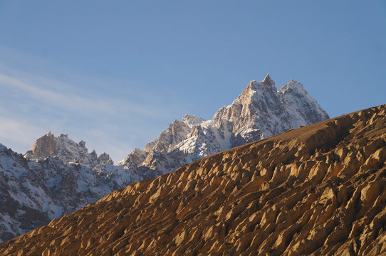 Mountains in Sost,Northern  Pakistan