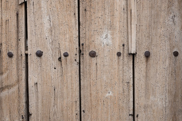 Old Wooden Vintage Gate. Background and Texture