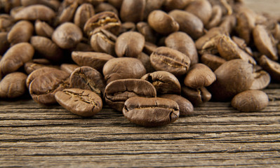 grains of coffee
