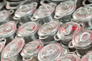 petites marmites créoles décoratives, artisanat malgache