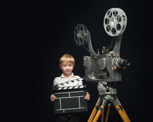 Cinema and boy