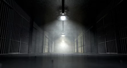 Blackout roller blinds Historic building Jail Corridor And Cells