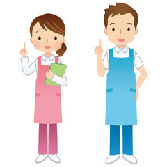 介護福祉士　保育士