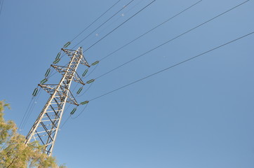 LIGNE ELECTRIQUE A HAUTE TENSION