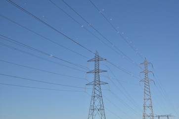 LIGNE ELECTRIQUE A HAUTE TENSION