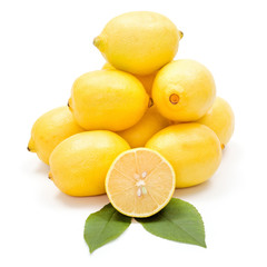 Fresh lemon bunch