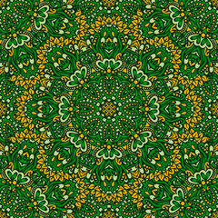 Arabesque seamless pattern.