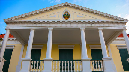 House in Willemstad on Curacao