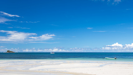 Fototapeta na wymiar panorama of the Indian Ocean