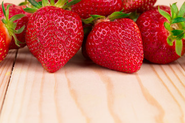 Fresh strawberries