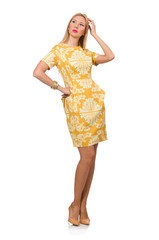 Young woman in fashion concept