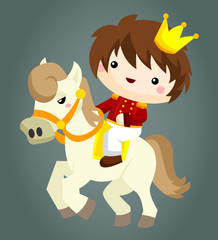 prince and horse
