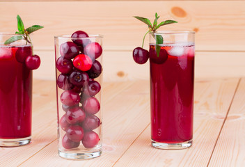 red fruit cocktail
