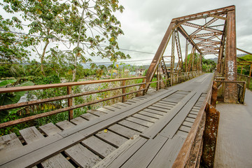 Fototapeta na wymiar Brücke in Costa Rica