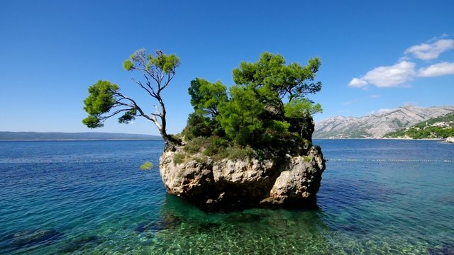 Brela Strand vid 01