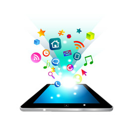 sms, tablet, chat, device, devices