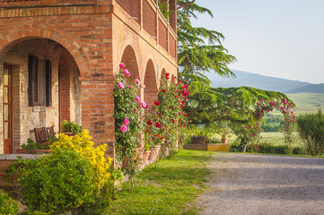 Italian agritourism in Tuscany