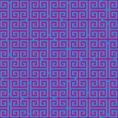 Pink abstract background with labyrinth, Vector