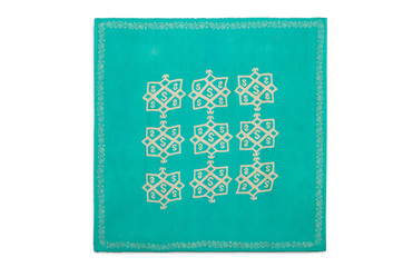 Woman scarf isolated on the white background