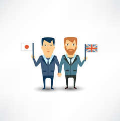 translator says a foreigner