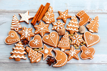 christmas gingerbread cookies