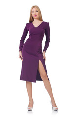 Fototapeta premium Young woman in fashion concept