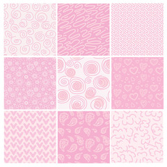 seamless texture with swirls