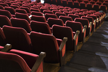 Fototapeta premium Theatre chairs