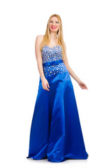 Woman in fashion clothing concept