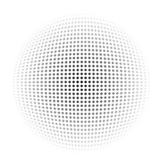 Dotted background, vector.