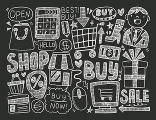 doodle business background