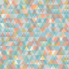 An abstract triangular vector pattern