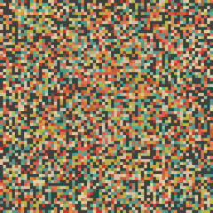 A pixel art vector background with a grunge texture overlay