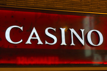 Casino sign