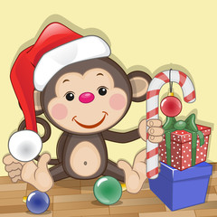 Santa Monkey